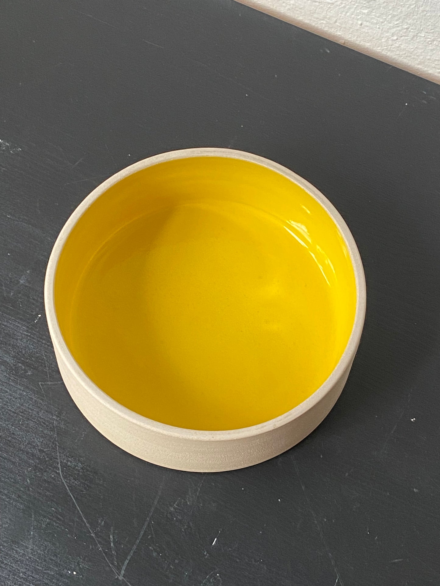 handgedrehter Keramik Hundenapf/Dogbowl S