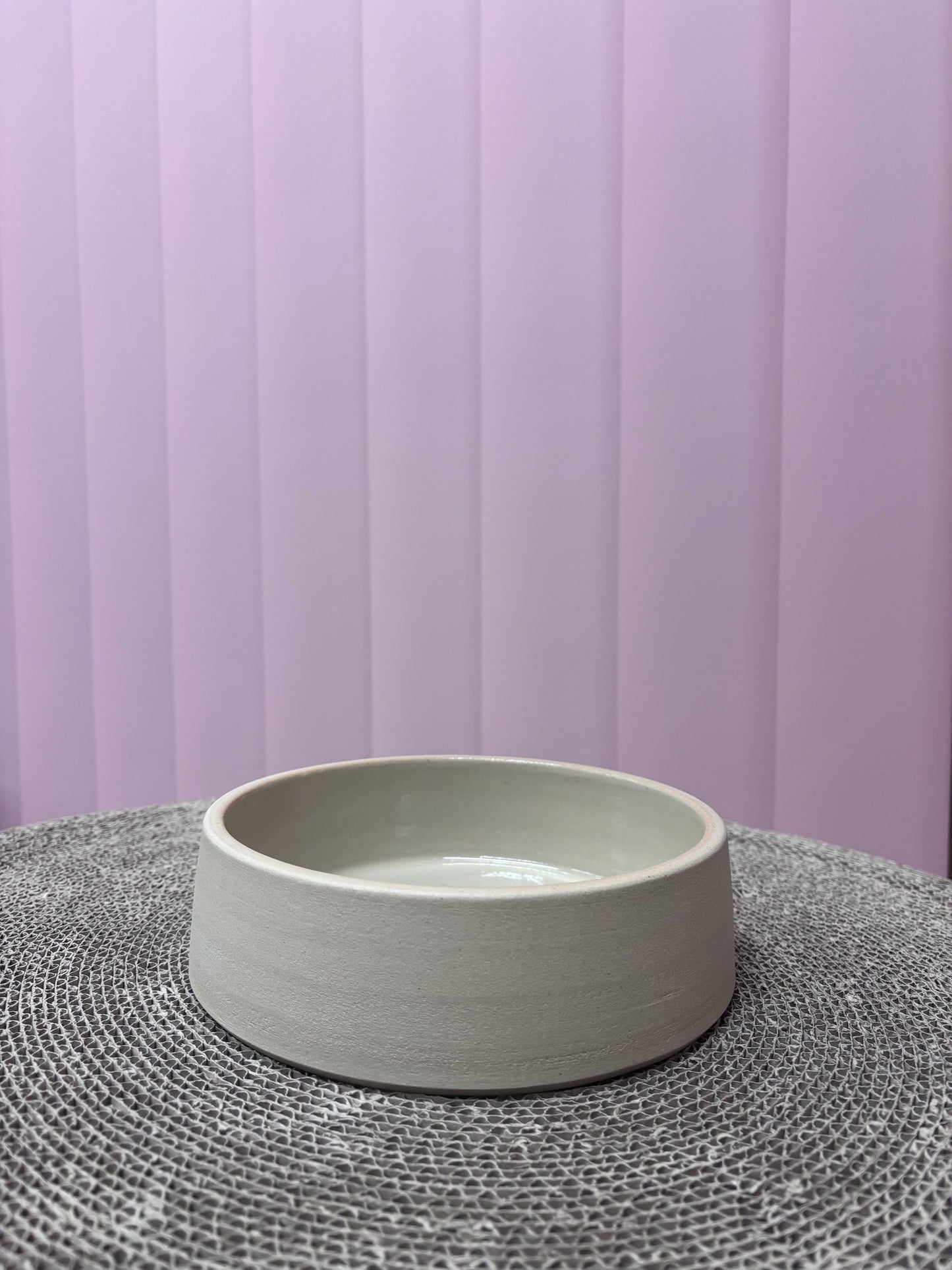 handgedrehter Keramik Hundenapf/Dogbowl M