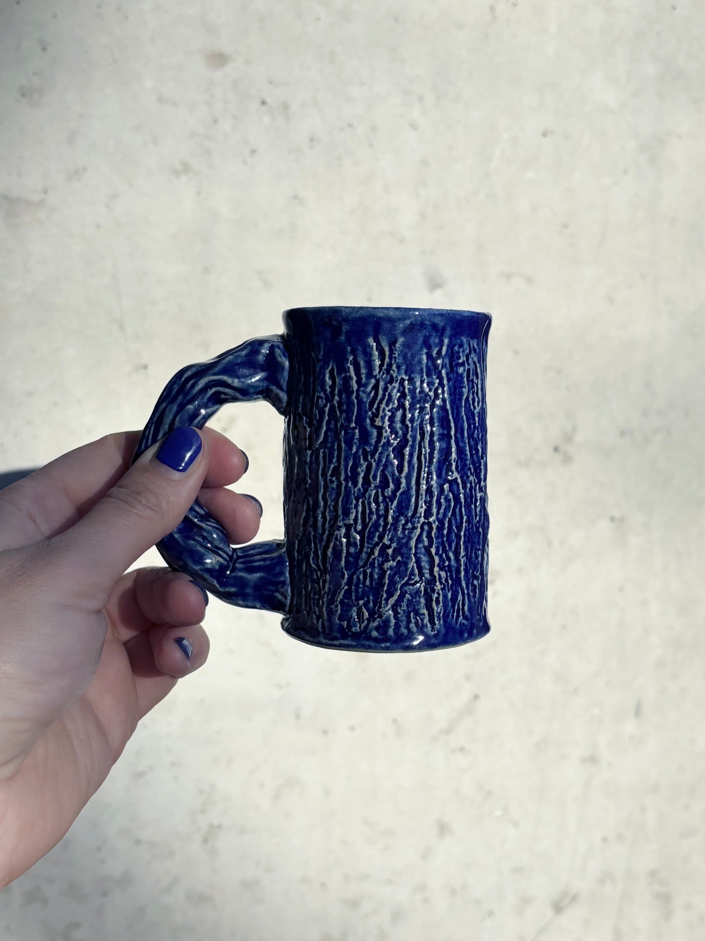 Keramik Tasse "Woody I"