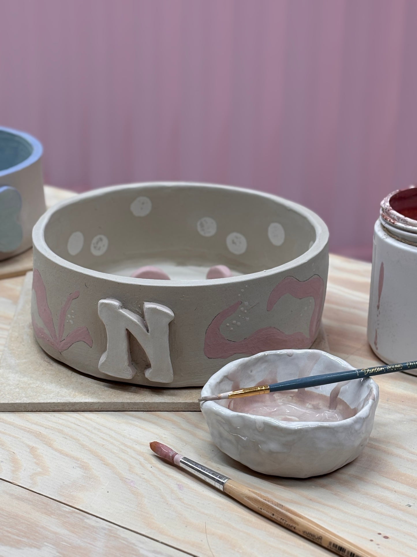 Dog Bowl / Hundenapf bemalen Kurs