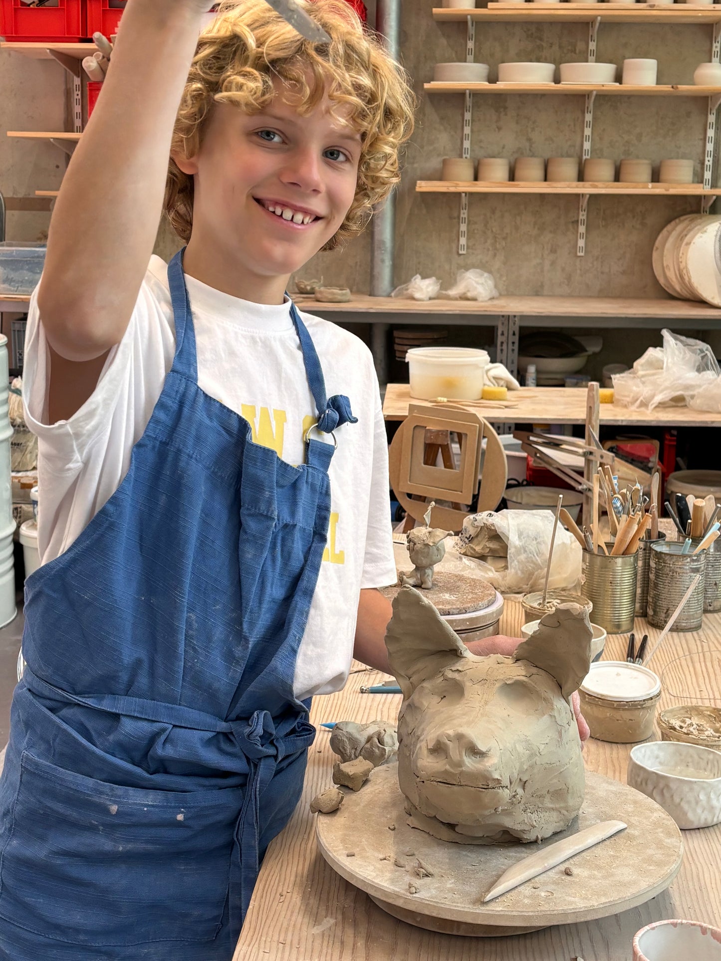 Kinder Töpfer- Sommerferienkurs