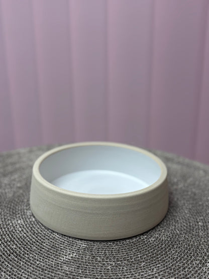 handgedrehter Keramik Hundenapf/Dogbowl M