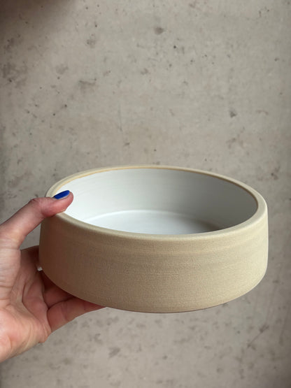 handgedrehter Keramik Hundenapf/Dogbowl M