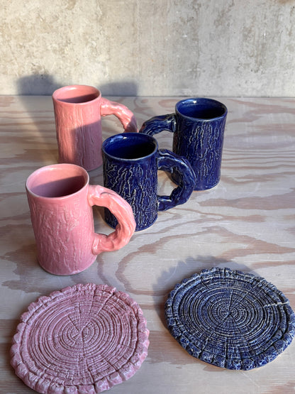 Untersetzer / Keramikscheibe "Woody I"