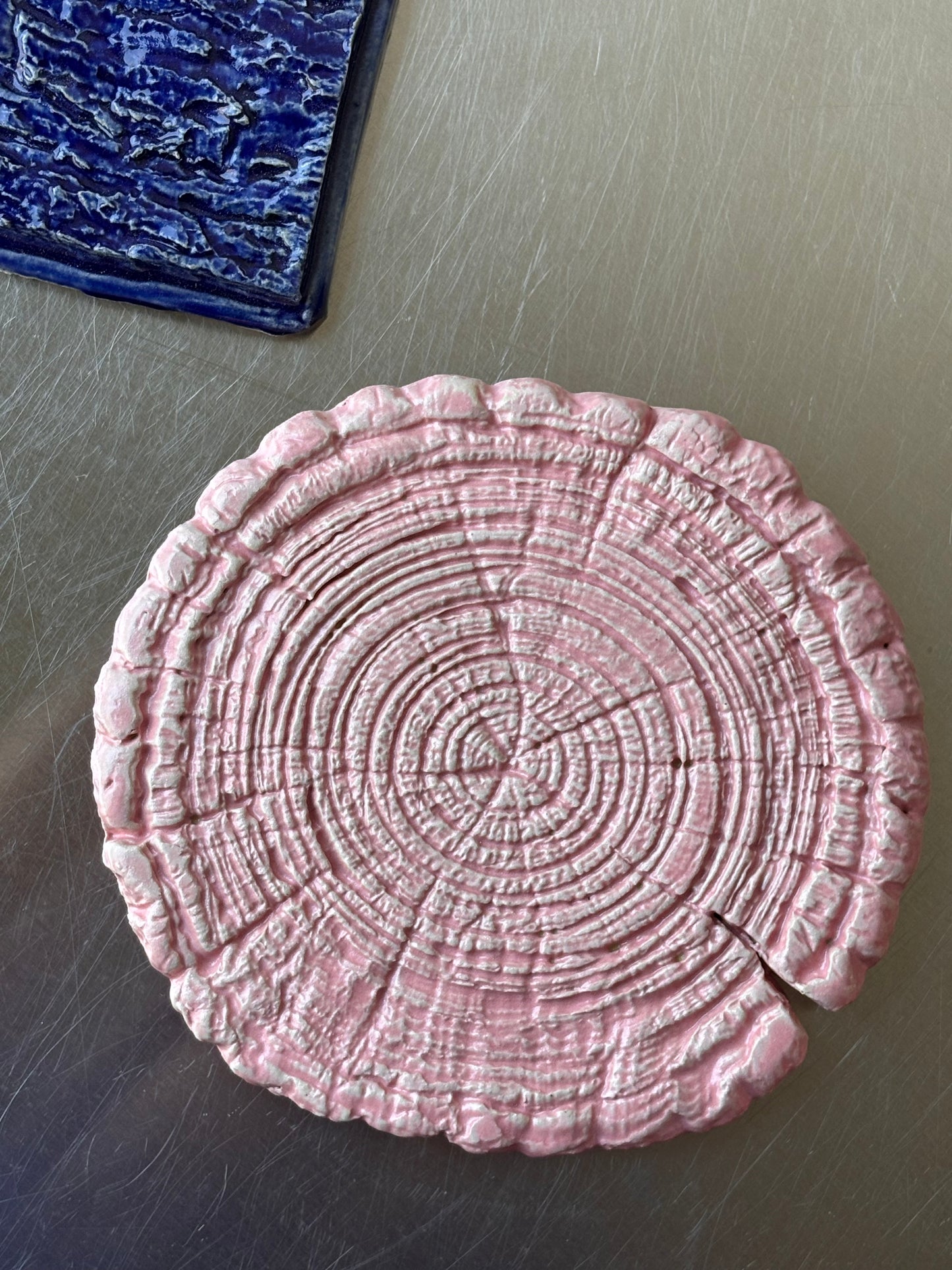 Untersetzer / Keramikscheibe "Woody I"